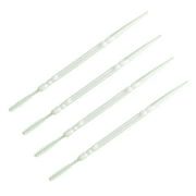 BESTONZON 1060pcs Double-ended Environmental Plastic Toothpicks Disposable Teeth Sticks Dental Oral Care Tooth Sticks (White)
