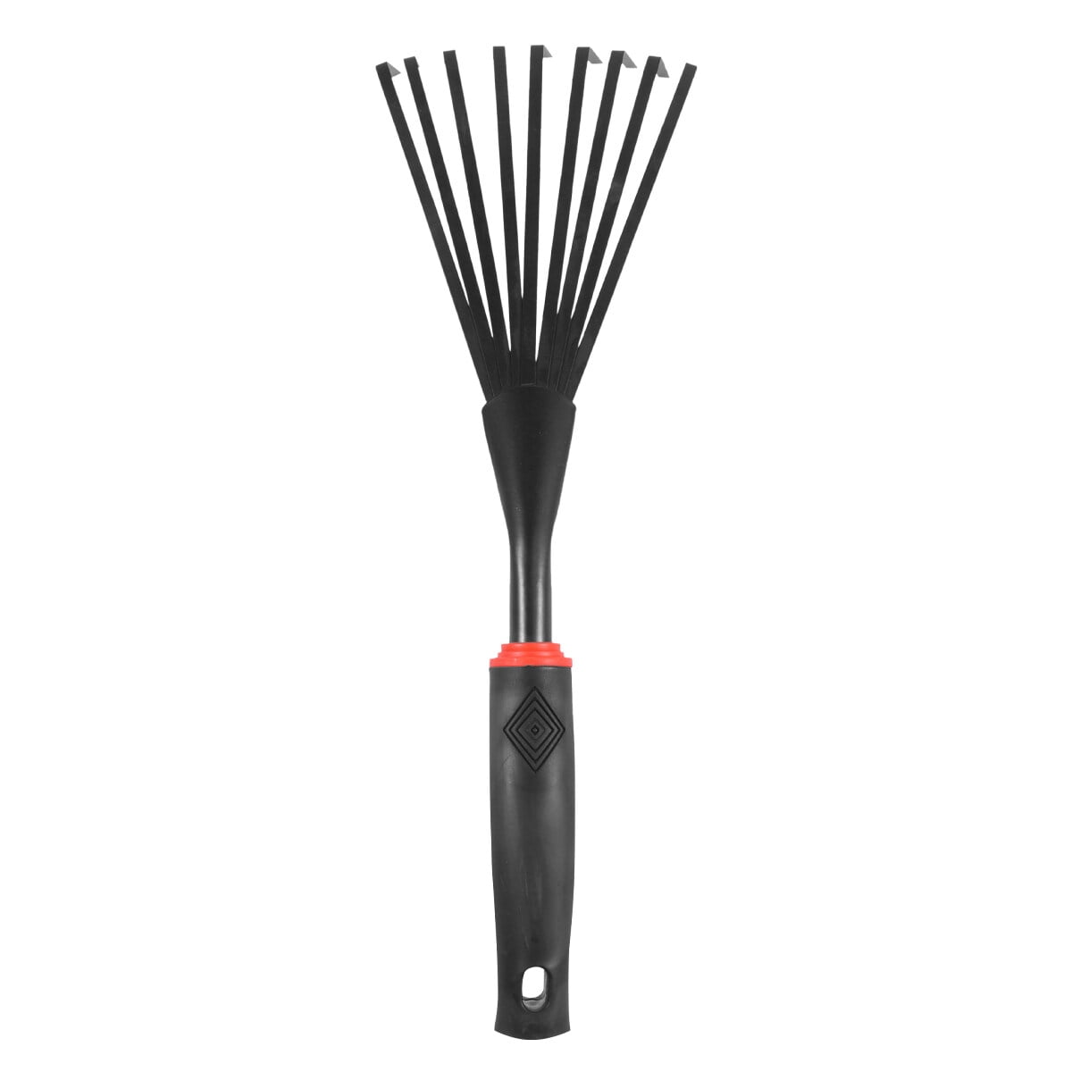 Metal Cable Rake Bestonzon Large Wire Gardening Rake, Stainless Steel, Wooden Handle ...