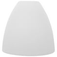BESTONZON 1Pc Frosted Glass Lamp Shade E27 Interface Lamp Cover Light Shade for Home White