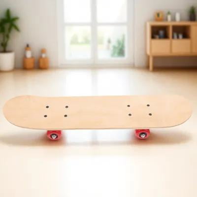 BESTONZON Outdoor Sports Skateboard for Beginners with Premium Wood and PVC Build