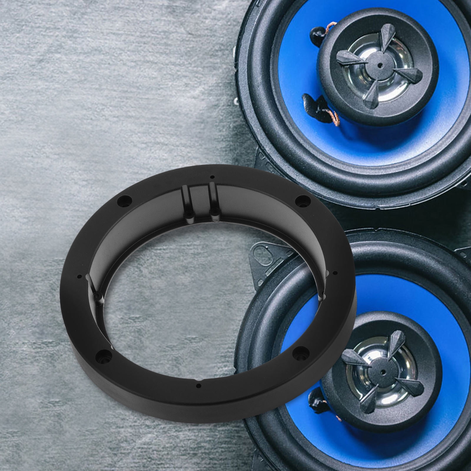 Baffle Rcar BESTONZON Car Speaker Baffle Speaker Adapter Spacers Black Plastic For ...