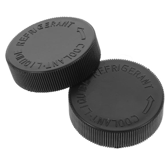 BESTONZON 2Pcs Coolant Reservoir Tank Cap Cover for Car Radiator Engine Reservoir Easy Installation