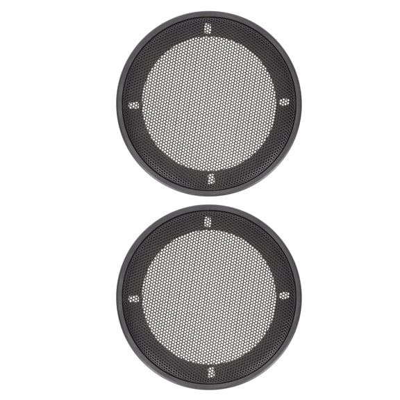 BESTONZON 2Pcs Black Speaker Protector Covers Easy Install Speaker Mesh for Car and Audio Subwoofer