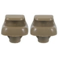 thumbnail image 1 of BESTONZON 2Pcs Vehicle Sun Visor Bracket Clips Beige Practical Car Interior Accessory, 1 of 6