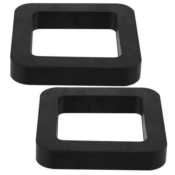 BESTONZON 2Pcs Hitch Receiver Silencer Pad Rubber Hitch Pads for Trailer Towing and Protection