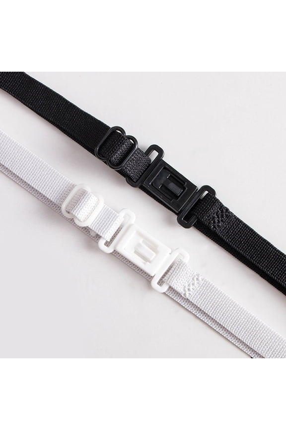 20Pack Bow Tie Strap Elastic Black Polyester for Formal Gatherings