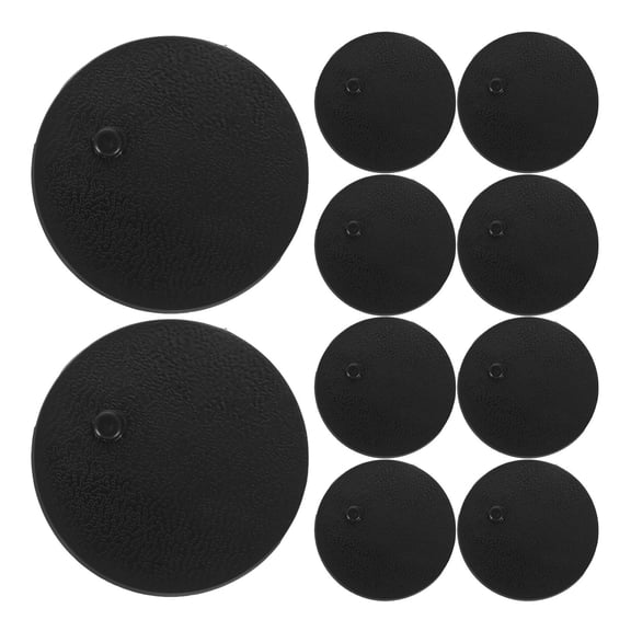 BESTONZON Action Figure Base Plastic Black 20Pack Collecting Stability