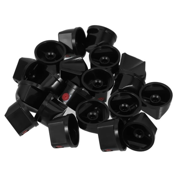 BESTONZON 20Pcs Spray Paint Caps for Graffiti Efficient Black Nozzles with Anti Seepage Feature