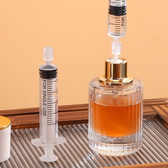 BESTONZON 20Pcs Plastic Perfume Refill Pump Transparent Design for Universal Bottle Compatibility