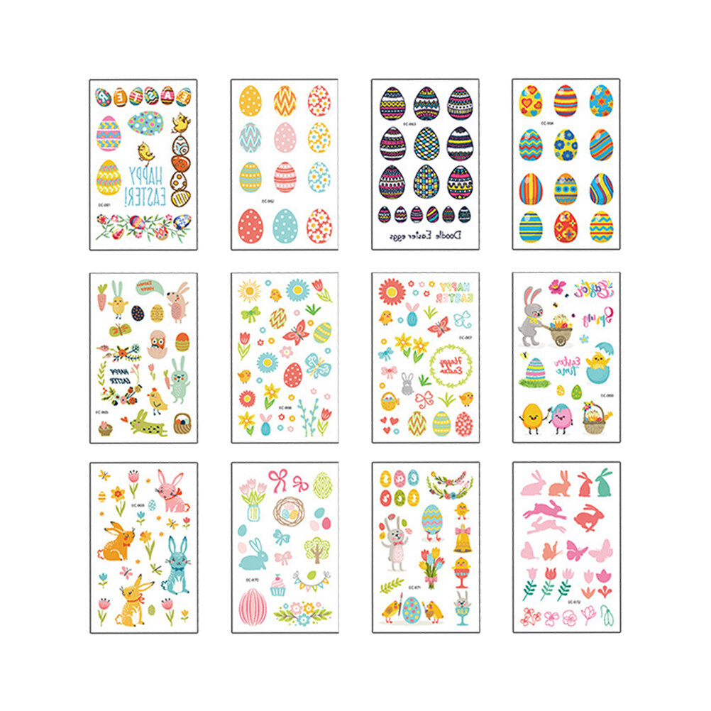 BESTONZON 24 Sheets Unicorn Stickers Waterproof Cartoon Stickers Kids