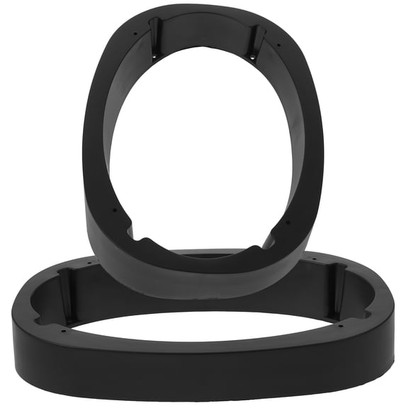 BESTonZON Lot De 30 Soucoupes Rondes Plastique 11cm Noires - Intérieur Extérieur