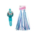 thumbnail image 1 of BESTONZON 2Pcs Children Bike Grips Tassels with 1PC Bell Set Scooter Ribbons Handlebar Weave Streamers Bike Accessories (Blue Tassels and Red Bell), 1 of 4