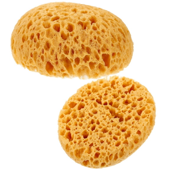 BESTONZON Texture Sponge Yellow for Wall Repair and Ceiling Textures 2Pcs