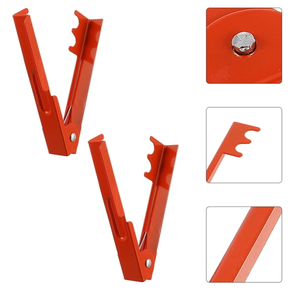 BESTONZON Rose Removing Burr Tool Plier Red 2Pcs DIY Bouquet Tools