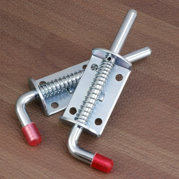 BESTONZON Iron Lock Assembly Easy Pulling and Turning for Utility Trailers 2Pcs
