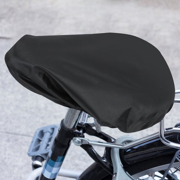 BESTONZON Bicycle Seat Cover, Black, Waterproof and Durable, Non-Slip, Enhances Riding Pleasure, 2Pcs