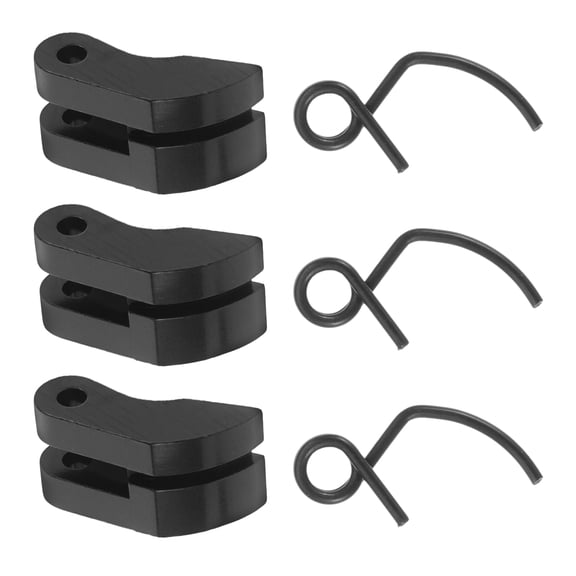 BESTONZON 3Sets Friction Disc Disk Clutch with Metal Shoe and Spring for Car Truck Upgrade Black