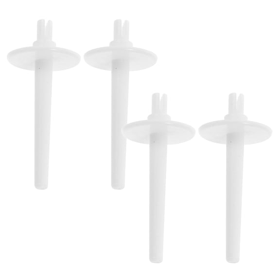 BESTONZON Household Sewing Machine Spool Pin, White, Durable Plastic, Versatile and Efficient, 4Pcs