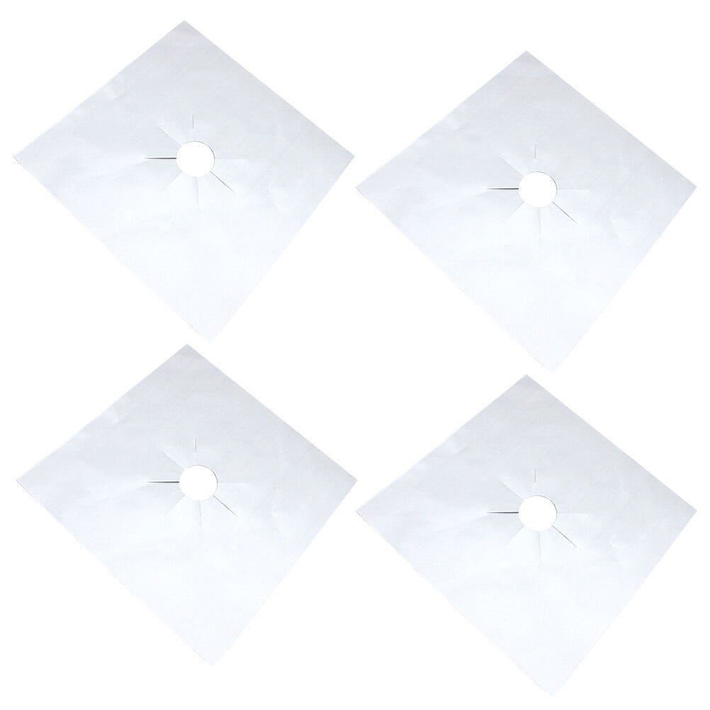 BESTONZON 4pcs Universal Heavy Duty Oven Liners Gas Hob Protector
