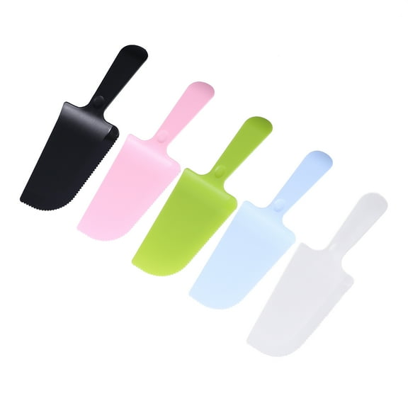 Tineasur Party Essentials Cake Cutter Polystyrene 5Pack Transparent Matte