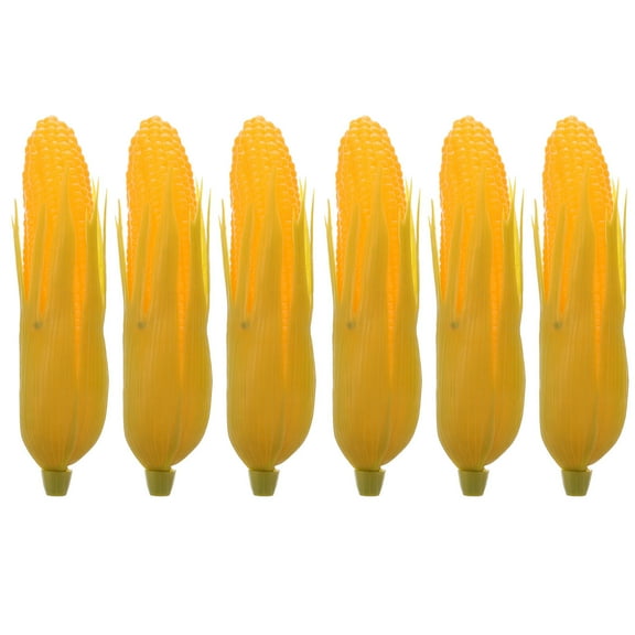 BESTONZON decorate corn Simulation Corn Models Green 6Pcs