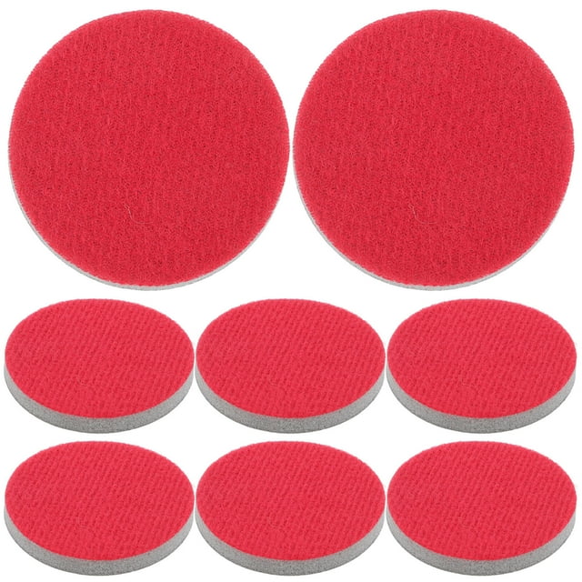 BESTONZON 8Pcs Bowling Sanding Pads Polishing Bowling Clean Pads Daily
