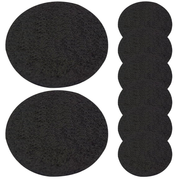 BESTONZON 8Pcs Fireproof Insulation Mat with Aluminum Backing Heat Resistant for Home Incense Burners