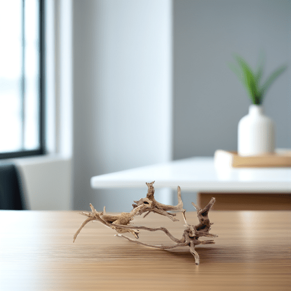 BESTONZON Driftwood Light Brown Real Wood for Aquarium and Moss Planting