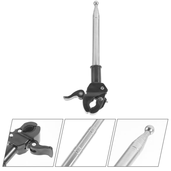 BESTONZON Stainless Steel Flag Pole Base for Cars Easy to Install Multipurpose Flagpole Mounting Stand