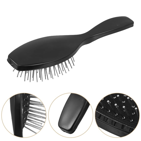 BESTONZON Bristle Hair Brush Anti Static Detangling Styling Comb for Wigs Daily Use 1Set