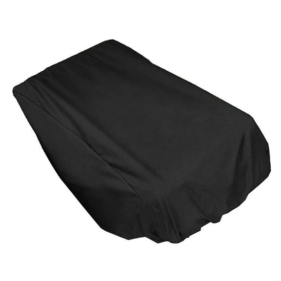 BESTONZON Boat Seat Cover 2pcs Outdoor Waterproof Dustproof Oxford Fabric Protective Covers for Captain Bench Helm Chair