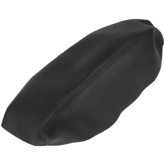 BESTONZON Interior Armrest Covers for Car Black Microfiber 1Pack