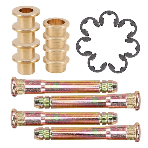 BESTONZON 1Set Car Door Hinge Bushing Insert Kit Metal Liner Replacement for Automotive Repair