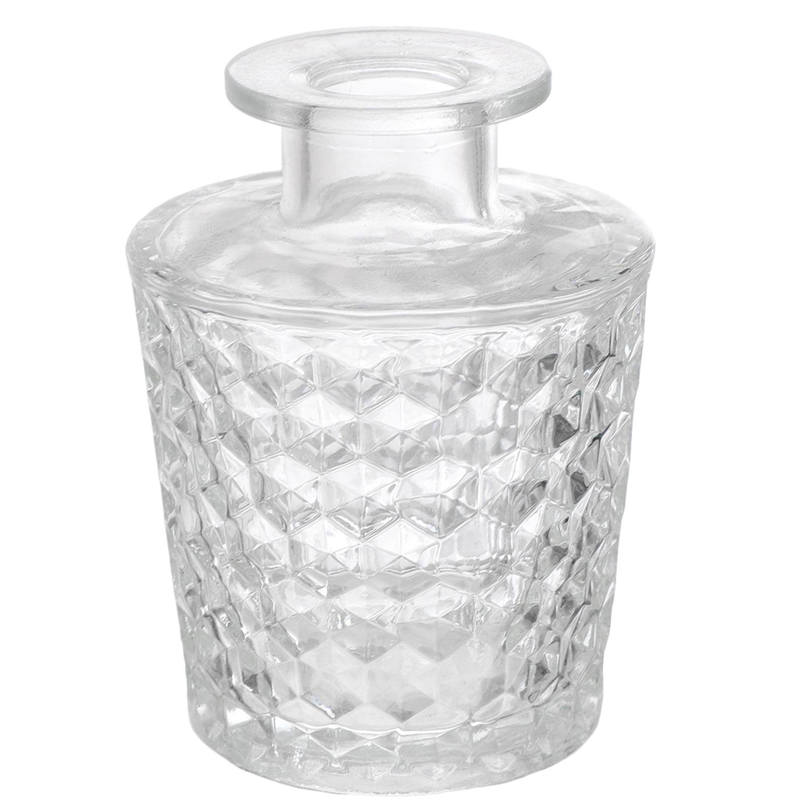 BESTONZON Clear Glass Diffuser Bottle Refillable Diffuser Jar