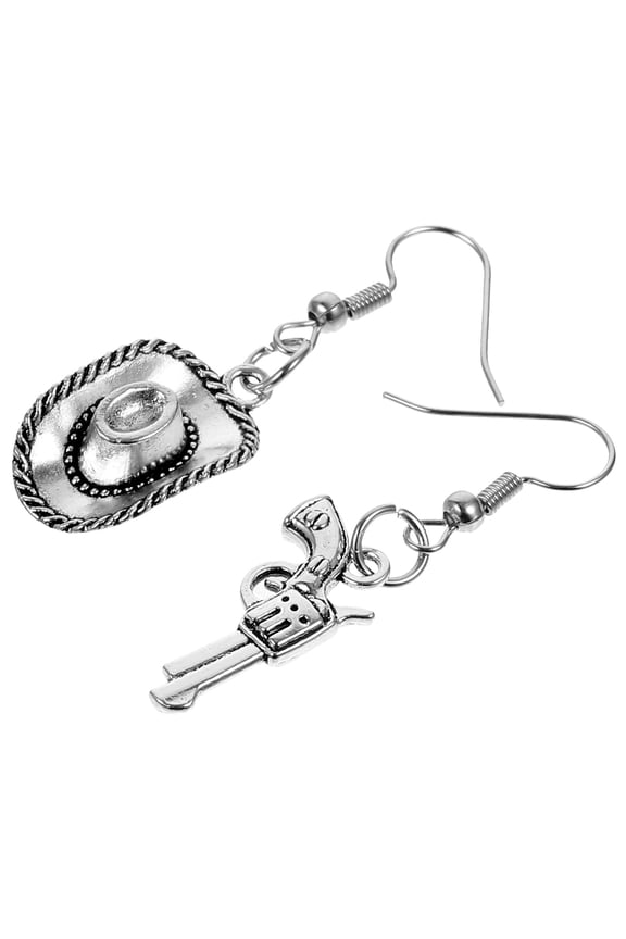 Cowboy Style Earrings Trendy Drop Women Western 1 Pair