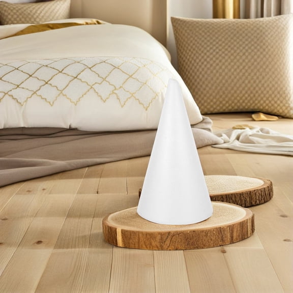 BESTONZON Cone Craft Foam Cone White 1Pack