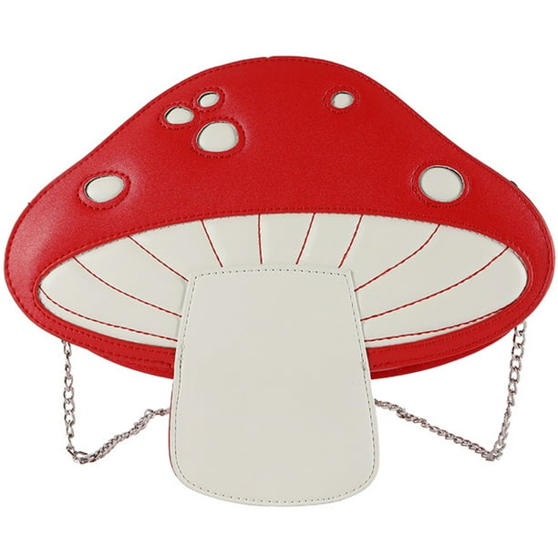 BESTONZON Crossbody Cell Phone Bag Creative Mushroom Shape Crossbody Bag Cartoon Handbag Walmart Business Supplies
