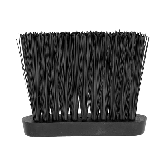 BESTONZON Dustpan And Brush Set Fireplace Brush Black Plastic Ash Cleaning For Adults 1Pcs