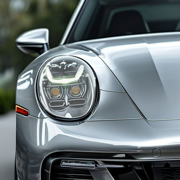 BESTONZON Auto Headlight Tint Film Transparent Three Layer Light Tint Film for Car Headlights