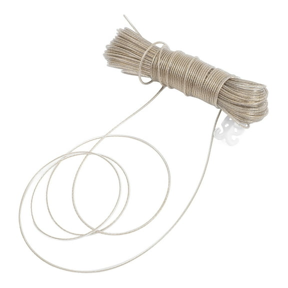 BESTONZON Transparent Heavy Duty Washing Line Outdoor Clothesline Rope for Home Drying and Travel Use