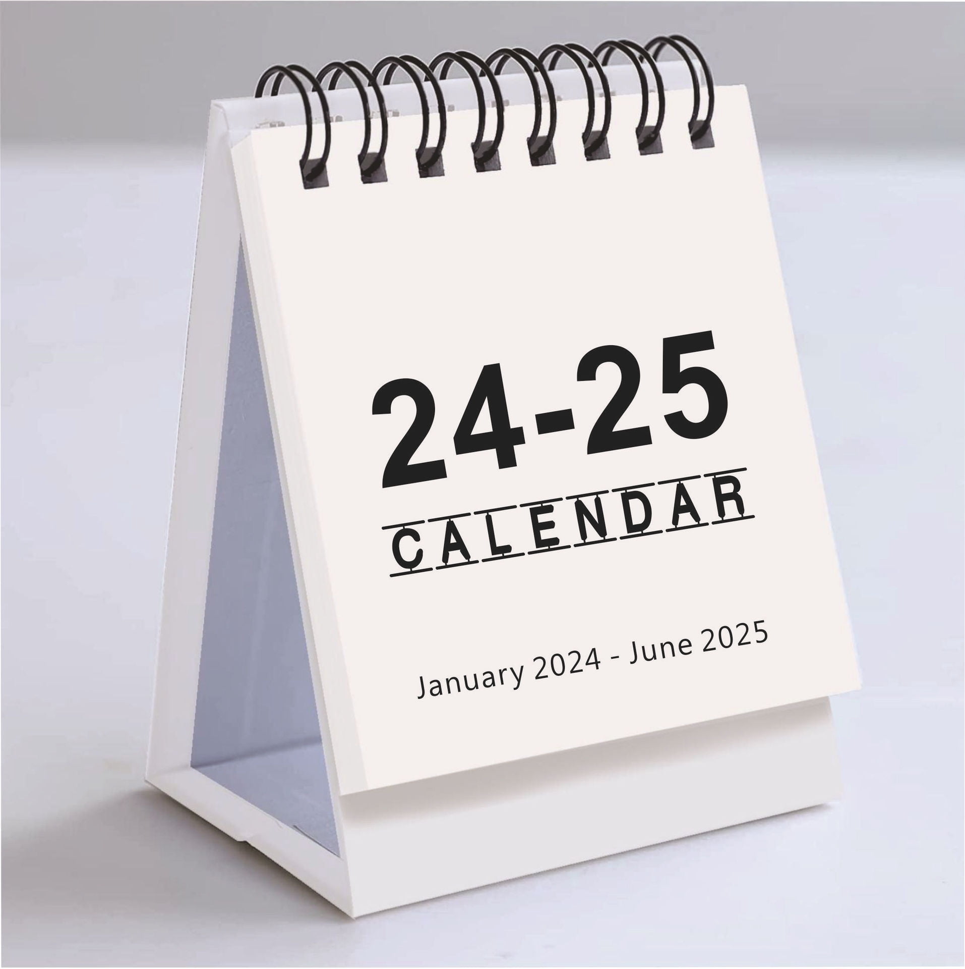 Mini Stand Up Desk Calendar 2025