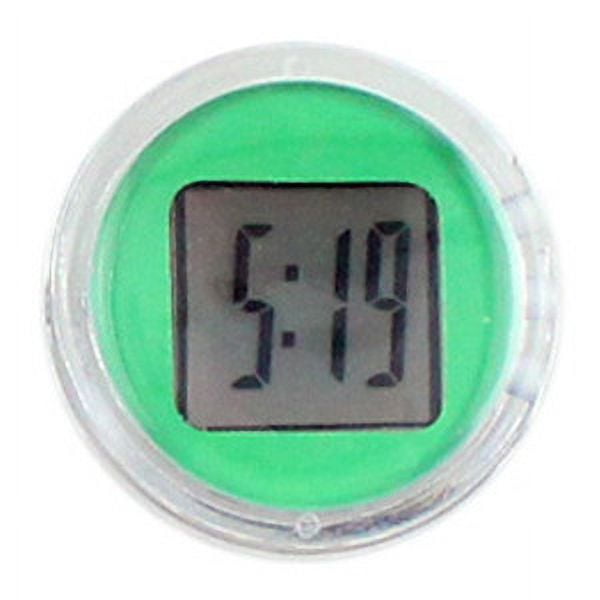 BESTONZON Motorcycle Clock Small Clock Mini Digital Clock Motorcycle