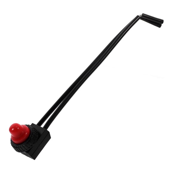 BESTONZON Versatile Red Plastic Push Button Switch for Motorcycles and Cars