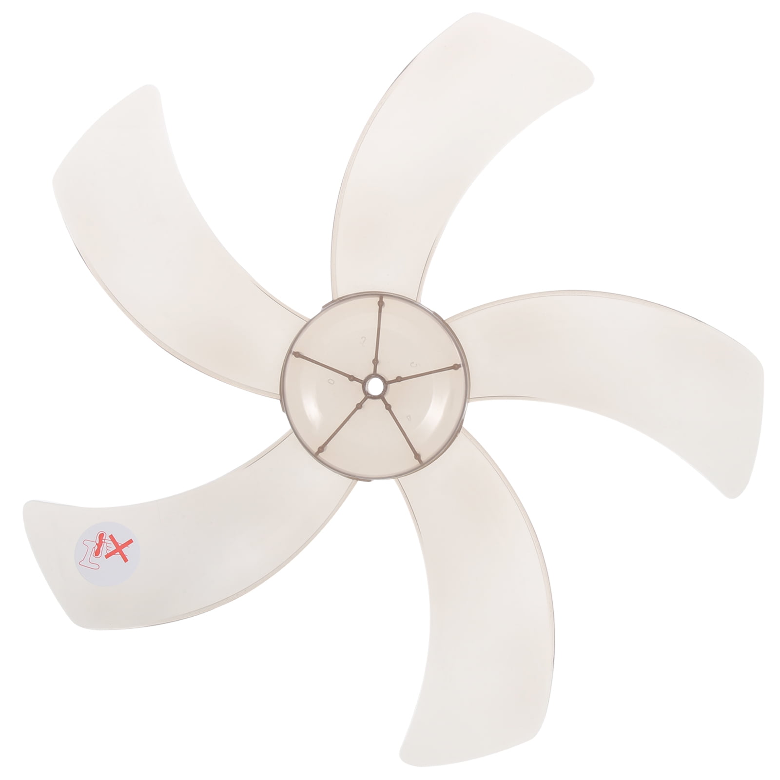 BESTONZON Plastic 5 Leaves Fan Blade Household Standing Fan Replacement