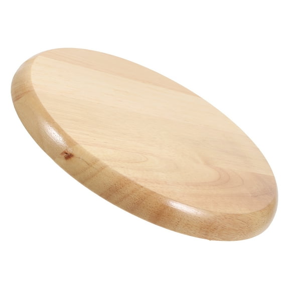 BESTONZON Round Solid Wood Seat Replacement for Barstools in Restaurants 1Set