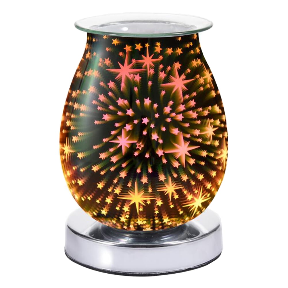 BESTONZON Star Firework Electric Fragrance Light Aroma Lamp Fragrance Lamp Wax Warmer
