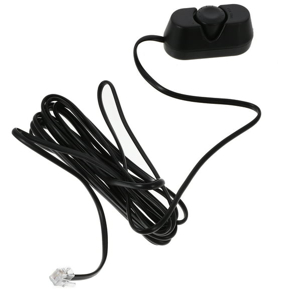 BESTONZON Universal Car Amplifier Volume Control Knob Black Subwoofer Inline Volume Adjuster