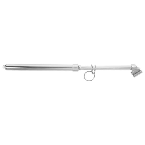 BESTONZON Bike Tire Pressure Gauge Silver Metal for Accurate Car and Truck Measurement