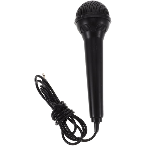 BESTONZON Electronic Keyboards Mic Black Plastic Portable Microphone for Piano 1Set