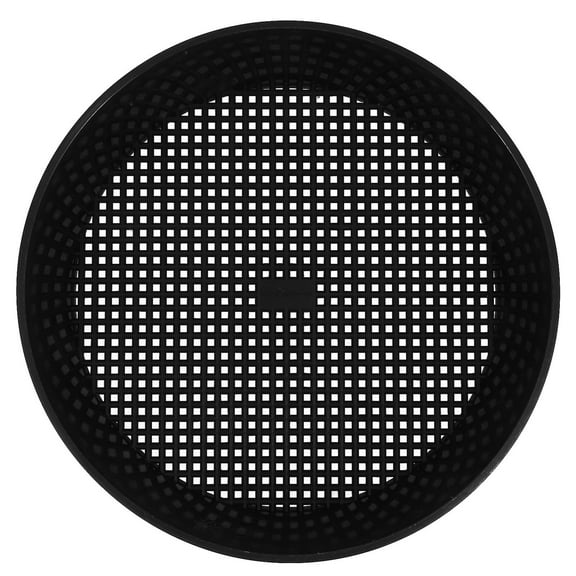 BESTONZON Garden Soil Sifter Black Plastic Screen for Separating Gravel Soil and Sand